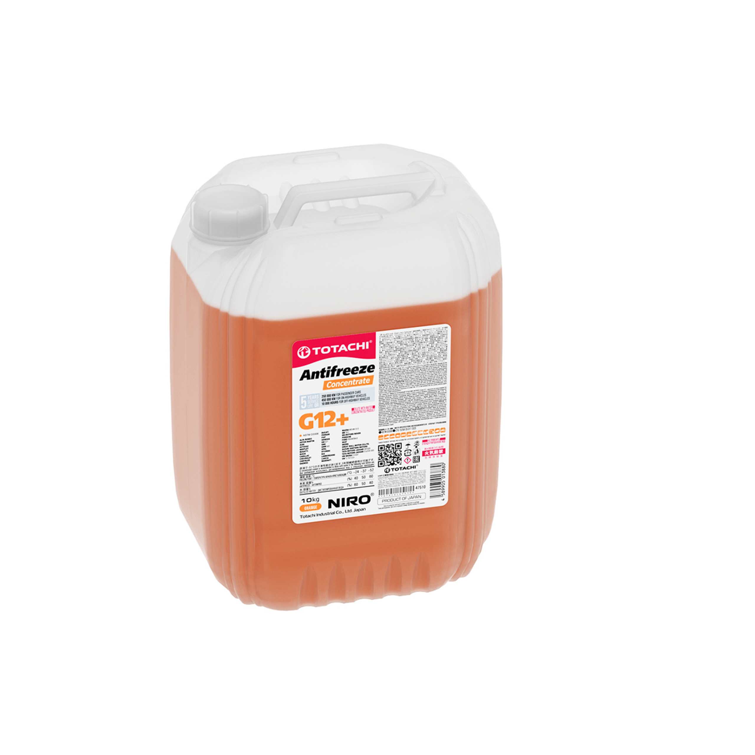 TOTACHI NIRO Orange G12+ Antifreeze